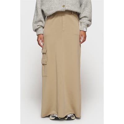 10DAYS Straight Skirt Pockets Earth Size: XS | Mini Skirts Outlet | Dames | Beige