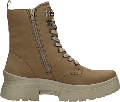Rieker Veterschoenen Hoog Veterschoenen Hoog - beige - Maat 40