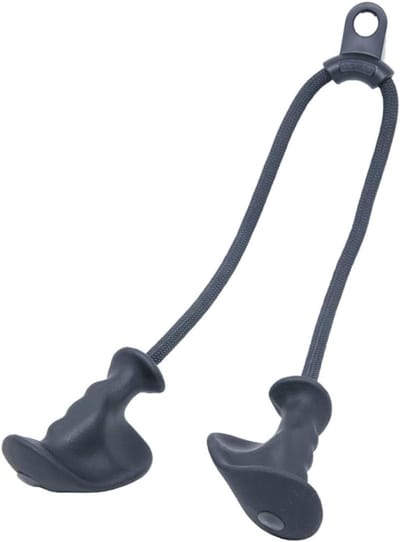 Fitness Touw - Krachttraining Accessoire - Biceps Trainen - Sterke Taaiheid - 80 cm Lengte - Zwart