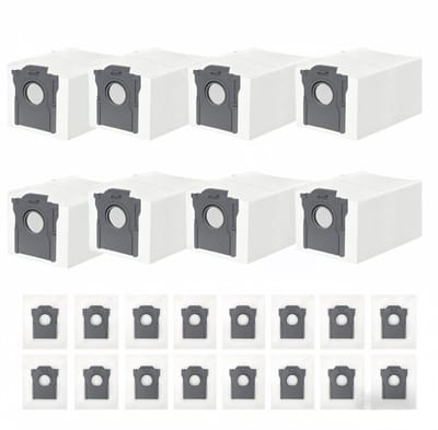24 stuks stofzakken voor Dreame L10/L10s Pro/L40/L40s/L50/Aqua10 Ultra- L20/X40/X50 Ultra Complete- voor Mova E30/E40/V50/P50/P50s/Z60 Ultra stofzuiger- 3,2 l capaciteit stofzuigerzakken