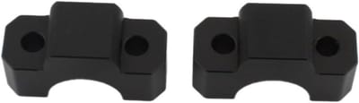 Stuurverhogers Motor - Stuurverhoging Kit - Comfortabel Rijden - CNC Aluminium - 20 mm Verhoging - Zilverkleurig