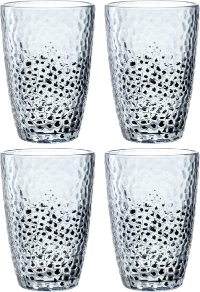 Leonardo MATERA Longdrinkglas 340ml blauw - set/4
