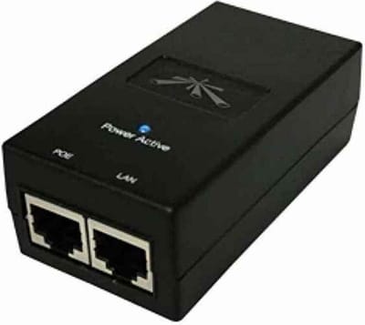 Ubiquiti Networks POE-15-12W(EU) PoE adapter - Zwart