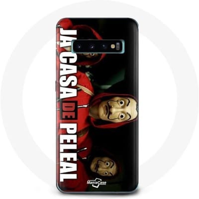 Case voor Samsung Galaxy S10 La casa de papel Het masker van Dali