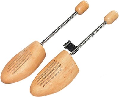 2 STUKS FSC® Houten Schoenspanners voor de maten 35 tot 38 | Voorzien van Klemkop met ventilatiesleuven | Heren & Dames | Schoenen spanners | 1 Paar | Maat: 35 - 38