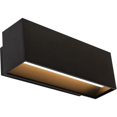 KS Verlichting Segment Up en Down Muurlamp Zwart Medium