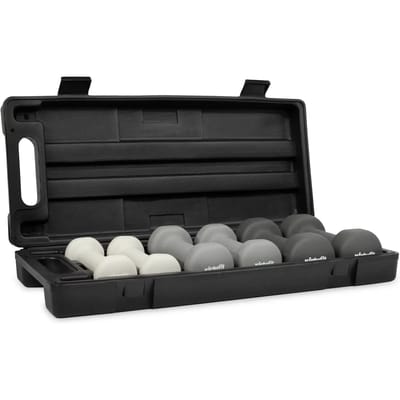 VirtuFit Dumbbellset - 3 sets van 0,5, 1 en 1,5 kg - 6 kg totaal - Met Koffer - Geschikt voor Zumba, Aerobics en Body Toning - Vinyl Dumbbells - Dumbell Set - Gewichten Set - Fitness - Halters - Halterset