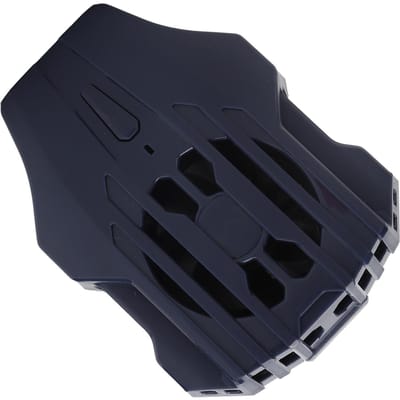 Refroidisseur de téléphone portable Radiateur de téléphone portable avec TypeC pour jouer à des jeux regarder des vidéos black