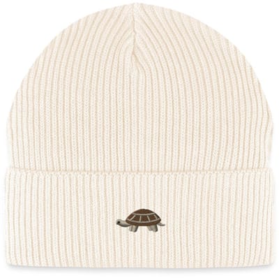 Geborduurde Schildpad Uniseks Bio Fisherman Beanie