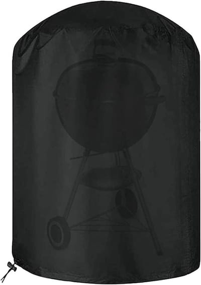 Grillhoes - Beschermhoes Outdoor - Barbecue Beschermen - Waterdicht Oxford Materiaal - 300 x 110 cm - Zwart