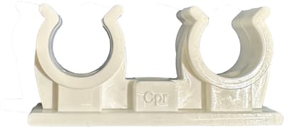 Klembeugel 15 mm dubbel - 20 stuks