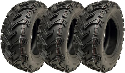 24x8.00-12 Quad-banden voor terreinvoertuigen, 6-laags, Wanda P3128, E-keurmerk, goedgekeurd voor de openbare weg, 40J (set van 3)