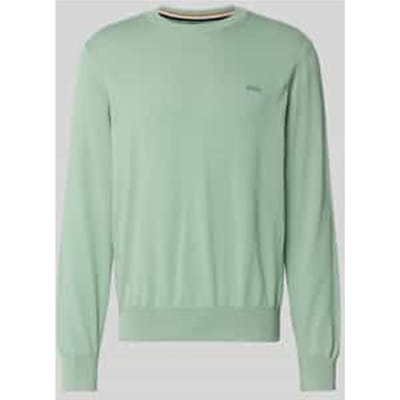 Regular fit gebreide pullover van puur katoen model 'UPCAS'