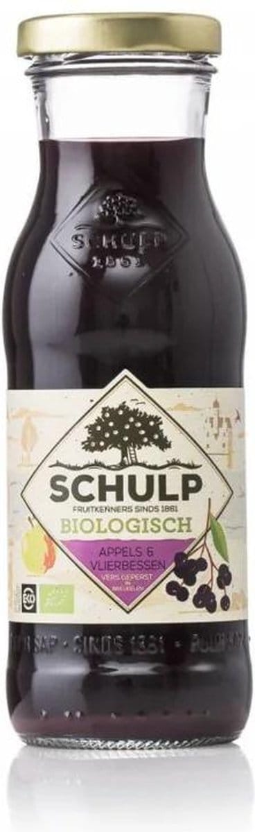 Schulp Appel And Vlierbessensap Biologisch Voordeelverpakking