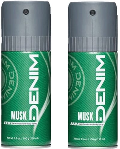 Denim Deo Spray – Musk - 2 x 150 ml