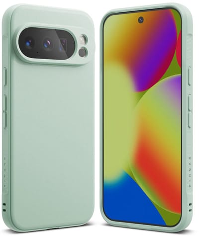Ringke Onyx | Hoesje Geschikt voor Google Pixel 10 Pro | Back Cover Flexibel TPU | Militaire Standaard | Mint