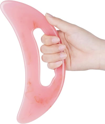 Grote Gua Sha Massager voor Lichaamsmassage, Lymfedrainage en Vermindering van Cellulite voor Benen, Rug, Gezicht en Nek, Spierontspanning en Pijnverlichting