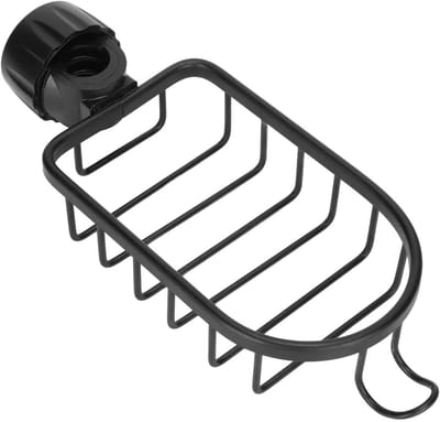 Sponshouder voor de Kraan, Opbergrek voor de Gootsteen, Organizer voor Keukenaccessoires en Toiletten, Aluminium Hangend Opbergsysteem