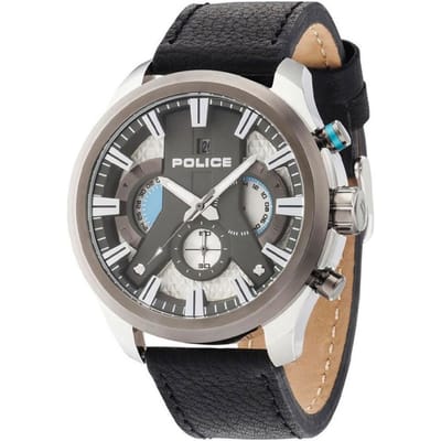 Police Heren 48MM Staal 5 ATM R1471668003