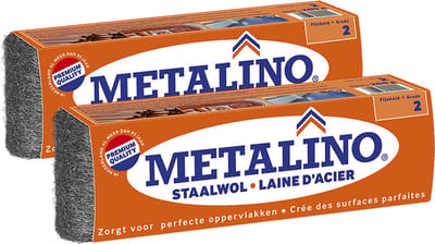 Metalino staalwol 2 - 2 x 200 gram