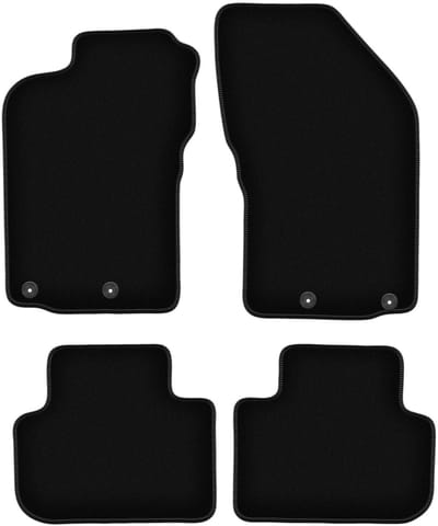 BASIC zwarte veloursmatten voor: Alfa Romeo 147 hatchback (2000-2010)