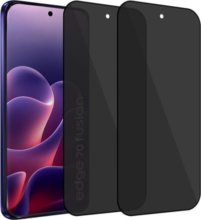ChiGuard Privacy Screenprotector 2x geschikt voor Motorola Edge 70 Fusion Screenprotector - Beschermglas - Privé GuardCover