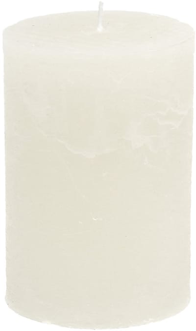 Effen pilaarkaarsen, wit, 70x100mm, set van 4, huwelijksdecoratie, pre