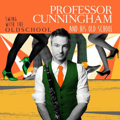 Professor Cunningham and His Old School Jazz Band - Swing With The Old School (CD)