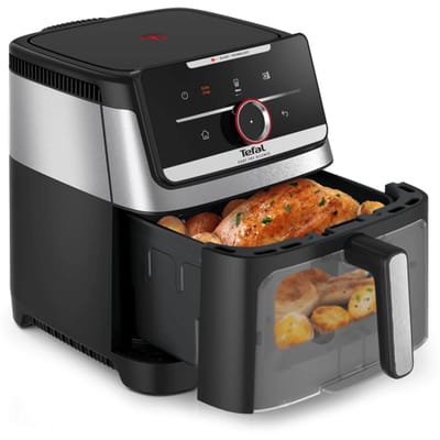 Tefal Easy Fry Smart & Silence XXL EY876D Stille air fryer met kijkvenster - Smart Assist - 7 L