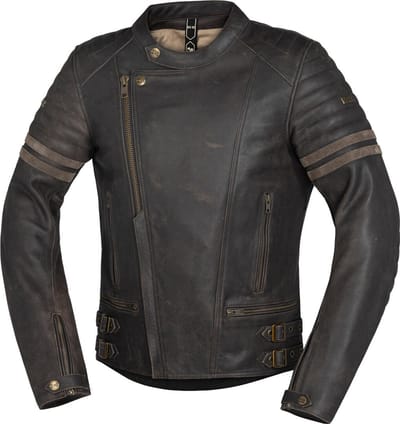IXS Andy Bruin Leren Motorjas - Jas
