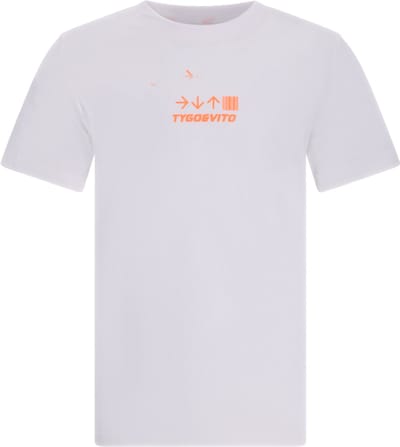 TYGO & vito jongens T-shirt wit maat 110/116