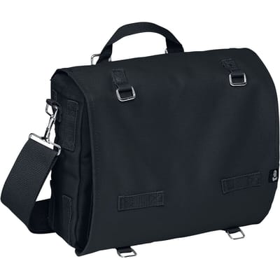 Brandit - Big Military Bag black one size Schoudertas - One size - Zwart