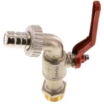G 3/4 inch Messing 2-Way Wartelkraan Kogelkraan - BL2BN-MFA-034