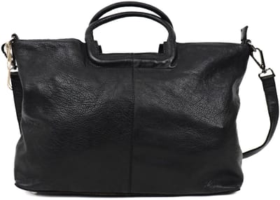 Bear Design Jasmijn M Leren Handtas - Zwart