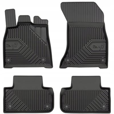 Frogum - No.77 - Automatten 3D - Geschikt voor AUDI Q5 Sportback vanaf 2020 - 4-delig - TPE Rubber - Zwart