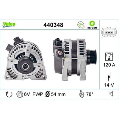 Driefasige generator VALEO RE-GEN - AT VALEO 440348