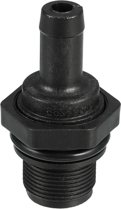 PCV Ventielpakking voor Uitlaat en Positieve Krukasventilatie, Geschikt voor Chevrolet Aveo, Zwart, 96495288