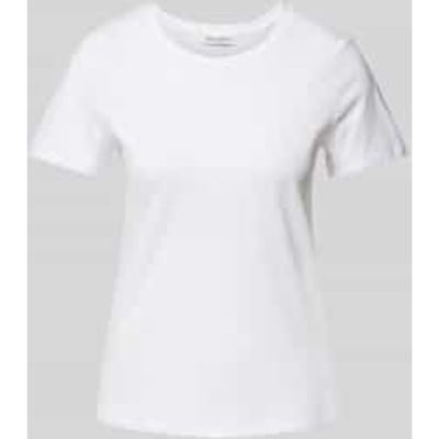 T-shirt met ronde hals