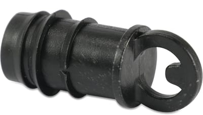 Eindkap voor zweetslang zwart 16 mm 1 stuk Deltafix