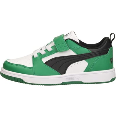 PUMA Puma Rebound V6 Lo AC+ PS Unisex Sneakers - PUMA White-PUMA Black-Archive Green