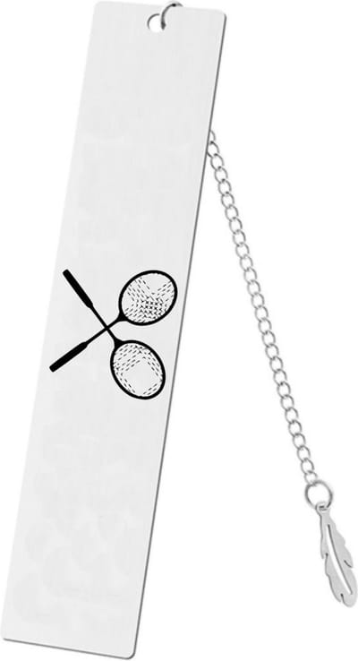 Akyol - badminton boekenlegger - Badminton - sporters - inclusief kaart - sport cadeau - sporten - leuk kado voor je sporter om te geven