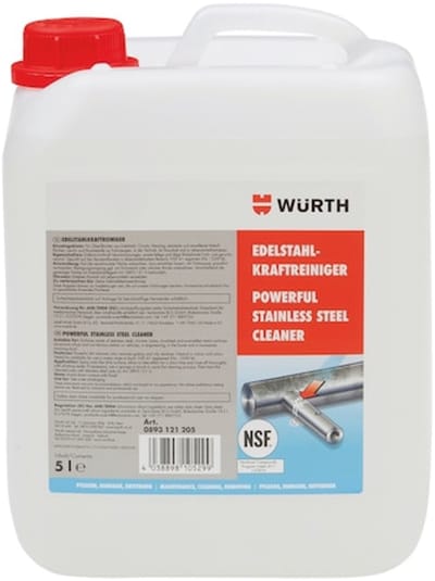 Wurth - RVS-krachtreiniger - RVS-krachtreiniger x 1 st Inhoud 5 l