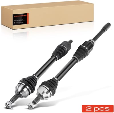 Frankberg 2x aandrijfas vooras links/rechts voor Peugeot 407 Citroën