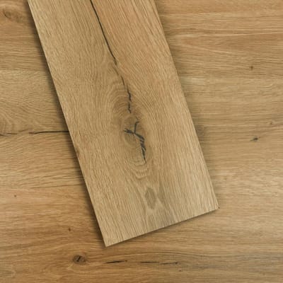 Zelfklevende vloerplanken - PVC vloerbedekking - Vloer vernieuwen - Waterdicht en krasbestendig - 5 m² dekking - Eikenhout