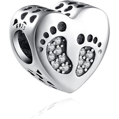 POMOiii Nieuwe 925 Sterling Zilveren Hart Worden Magische Je Bent Mijn Wereld Vriendin Bead Fit Originele Charms Armband Sieraden Diy gray