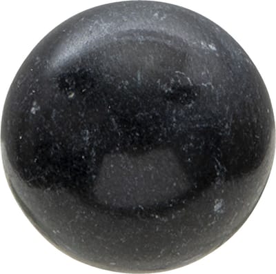 Clayre & Eef Deurknop Ø 3 cm Zwart Steen