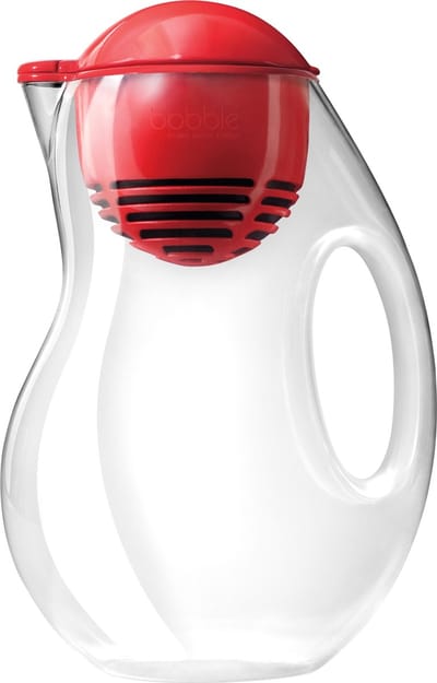 Bobble Kan met Filter - Rood