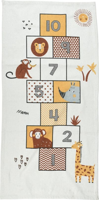 Vloerkleed / Tapijt Safari - Hinkelpad - 70 x 140 cm - Katoen