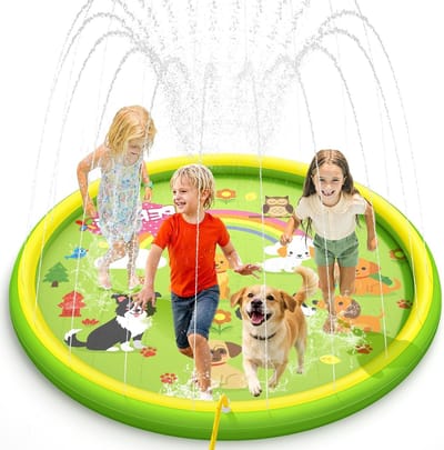 Verfrissende Water Speelmat voor Kinderen - Antislip Spettermat voor Buiten, Tuin en Zomerplezier