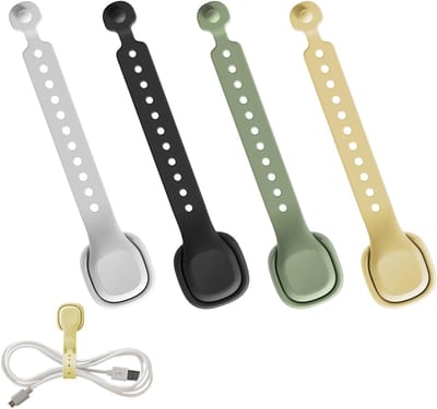 Multifunctionele Siliconen Kabelbinders - 4 Stuks Magnetische Kabelbeheerders voor Thuis, Kantoor en Keuken, Perfect voor Organisatie en Opruimen